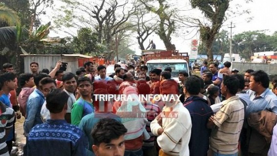 Golden Era's Water Crisis : Locals block Udaipur-Amarpur road